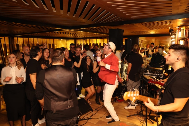 Il pubblico durante la serata. Foto di Vincenzo Burrone