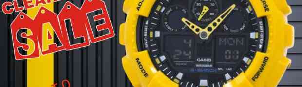 Casio G-Shock GA-100A-9ADR: Where Innovation Meets Durability