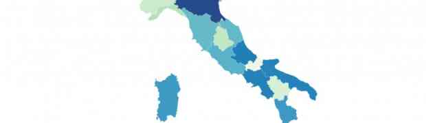 Le regioni più generose d’Italia, secondo il recente sondaggio di Pollfish