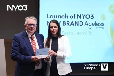 Picture1-3 NYO3 arbeitet mit norwegischen Anti-Aging-Wissenschaftlern zusammen, um die Marke Ageless auf der Vitafoods Europe Ausstellung zu lancieren