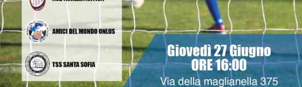 Torneo di calcetto amatoriale Under 14 “DIAMO UN CALCIO ALLA DROGA”