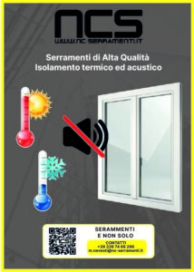 Serramenti di Alta Qualità Isolamento termico ed acustico