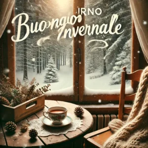 immagini buongiorno invernali vintage